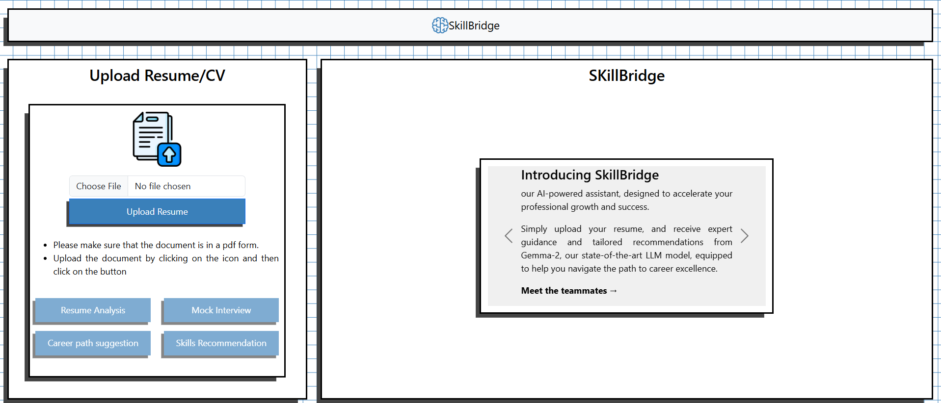 SkillBridge – AI Career Assistant